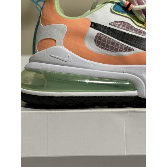 Nike Air Max 270 React SE Arctic Pink Black Women’s Size 7.5 Sneakers CJ0620-600 - Picture 9 of 15